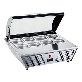 Koelvitrine RVS CaterCool EMG 712020