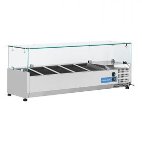 Koelvitrine RVS Cool Head EMG 712010