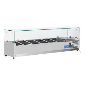Koelvitrine RVS Cool Head EMG 712012