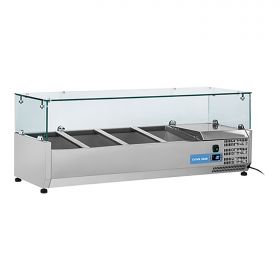 Koelvitrine RVS Cool Head EMG 712021