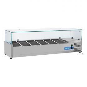 Koelvitrine RVS Cool Head EMG 712022