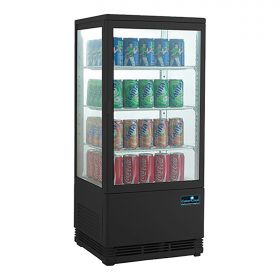 Koelvitrine (zwart) CaterCool EMG 712013