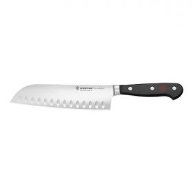 Koksmes 17cm Santoku RVS Wüsthof Dreizack EMG 150171