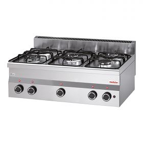 Kooktoestel 5-zones gas RVS Modular EMG 316613