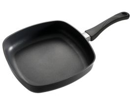 Lyonnaiserpan Eurolux Premium Squeezed Vierkante Pan 20 X Cm, Ongeveer 6,5 Cm Hoog Saro Eus320-3-Ab