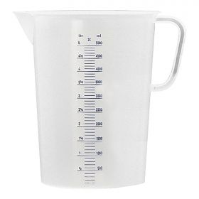 Maatbeker 0,5L PP (transparant) EMGA EMG 27001