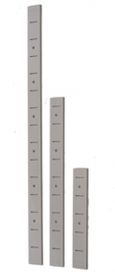 Montagestrip Montage Strip - 100 cm hoog Combisteel 7455.0550