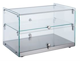 Neutraal Vitrine Recht 50L - 55,4x36,1x37 cm Combisteel 7487.0245