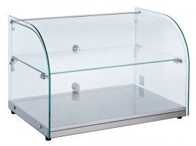 Neutraal Vitrine Rond 45L - 55,4x37,6x37 cm Combisteel 7487.0240