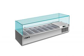 Opzet Koelvitrine - 1/3 Gn Model Vrx 1600/380 Saro 323-1035