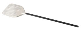 Pizza accessoire RVS Pizzaschep Rechthoekig 30-120 Geperforeerd - 30x36 cm Combisteel 7013.1805