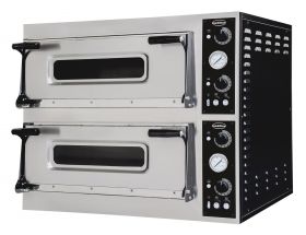 Pizza-oven Pizzaoven Bakplaat Dubbel 2 X 4 - 110x107,4x74,5 cm Combisteel 7485.0040