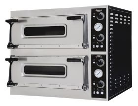 Pizza-oven Pizzaoven Bakplaat Dubbel 2 X 4 - 110x107,4x74,5 cm Combisteel 7485.0040