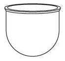 Planeetmenger Kom voor 7061.0020 - 47 cm breed Combisteel 7061.9006