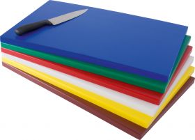 Polyethyleen Snijplank Bruin (Gaar Vlees En Gevogelte) 1/1 Gn Saro 387-3010