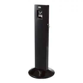 Rokerszuil metaal (zwart) Rubbermaid EMG RM3825