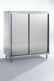 RVS Kast Voorraadkast 4 Levels - 120x60x200 cm Combisteel 7452.0064