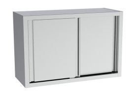 RVS Kast Wandkast Schuifdeuren - 100x40x66 cm Combisteel 7333.0330