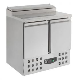 Saladette / Saladebar 2 Deuren 5X1/6GN Pan - 90,3x70x100,6 cm Compact Line Combisteel 7950.0095