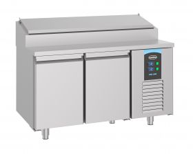 Saladette / Saladebar 2 Deuren 7X 1/3GN Pan - 140x70x109 cm Pro Line Combisteel 7489.5140
