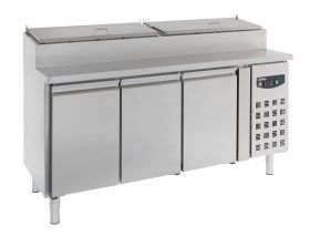 Saladette / Saladebar 3 Deuren 8X1/3GN Pan - 179,5x70x108,5 cm Standard Line Combisteel 7450.0104