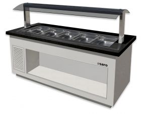 Saladette / Saladebar Model Premium Line- Sb-K 230 Wit Saro 366-2015