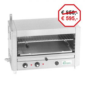 Salamander 55x35 cm RVS EMGA EMG 301022