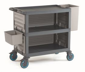 Serveer- / Afruim- Bestekwagen Afruimwagen Procart 221 - 140x53x99 cm Combisteel 7048.0060