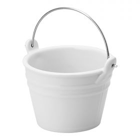 Serveer emmer Ø8 cm porselein (wit) EMGA EMG 861500