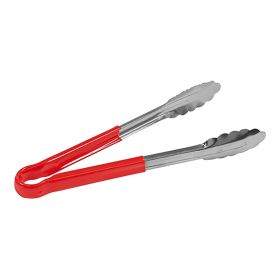 Serveertang L.22 cm RVS (rood) EMGA EMG 125125