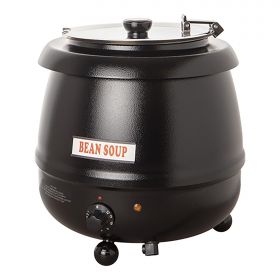 Soepketel 10L metaal scharnierend deksel Bistro EMG 537108