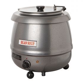 Soepketel 10L metaal scharnierend deksel Bistro EMG 537109