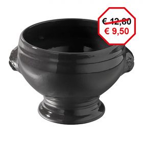 Soepkom 450ml porselein (zwart) Revol EMG 735824