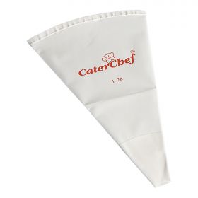 Spuitzak L.28 cm katoen (wit) CaterChef EMG 50001