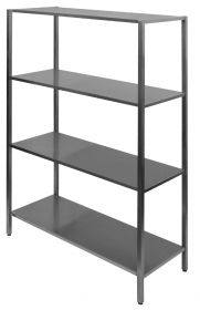 Stelling / Wandplank Rek 4 Levels - 100x40x180 cm Combisteel 7839.0300