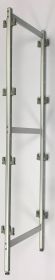 Stelling / Wandplank Rek Aluminium Koelreksysteem Middendeel 373X1700 Saro 480-1310