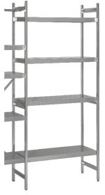 Stelling / Wandplank Rek Systeemplank 975X500X1800 Mm Saro 487-3045