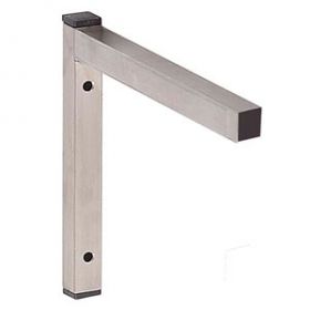 Stelling / Wandplank Rek Vaste Konsole Enkel 400 - 28 cm hoog Combisteel 7455.0610