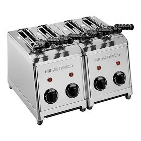 Tosti apparaat 4-tangen RVS MilanToast EMG 420004