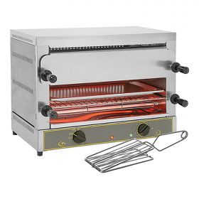 Tosti salamander 2-etages RVS Roller Grill EMG 304015