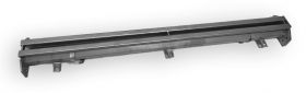 Vloerput RVS Sleufgoot Koppelbaar X65 - 100x6,6x9,7 cm Combisteel 7107.0010