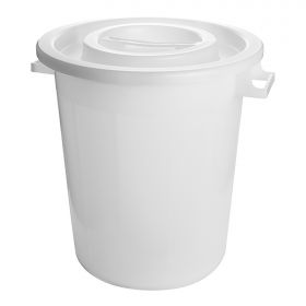 Voedselcontainer 120L LLDPE (wit) EMGA EMG 956003