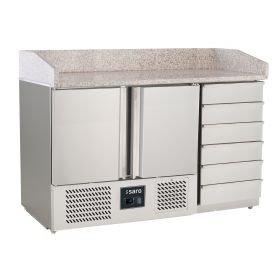 Voorbereidingstafel / Pizzatafel Pizza Werkbank Model Pz9001 Pro Saro 323-15151