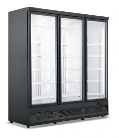 Vrieskast 3 Glasdeuren Svo-1530F - 188x71x199,7 cm Combisteel 7455.2920