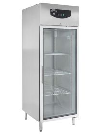 Vrieskast RVS 1 Glasdeur - 74x83x201 cm - Standard Line Combisteel 7450.0150