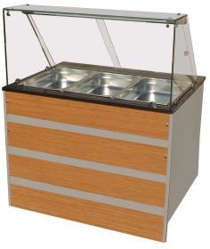 Warm Buffet GN 3/1 - 107x80x85 cm Combisteel 7077.0115