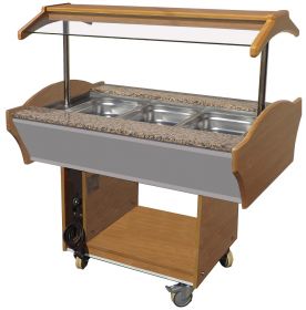 Warm Buffet GN 3/1 - 120x90x85 cm Combisteel 7077.0020