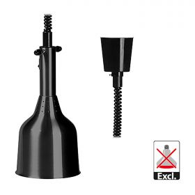Warmhoudkap alum. (zwart) EMGA EMG 93024