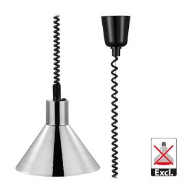 Warmhoudkap metaal (chroom) CaterChef EMG 688043