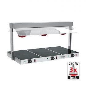 Warmhoudplaat m/brug RVS CaterChef EMG 688630